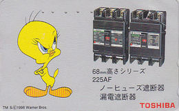 Télécarte Japon / 110-011 - BD Comics - Oiseau Canari TITI  / Toshiba - TWEETY Bird  Japan Phonecard Telefonkarte - 67 - BD