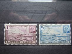 VEND BEAUX TIMBRES DE SAINT-PIERRE ET MIQUELON N° 210 + 211 , X !!! - Neufs