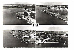 Delcampe - CP DEPT 56  ETEL VIVIER MARAIS LE NOUVEAU PORT VUE GENERALE DU PORT PORT DE MAGOUER - Etel