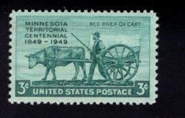 205956505 1949 SCOTT 981 (XX) POSTFRIS MINT NEVER HINGED  - Minnesota Territory - Nuovi