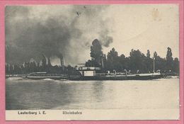 67 - LAUTERBURG - LAUTERBOURG - Rheinhafen - Port Du Rhin - Bateau - Péniche - Voir état - Lauterbourg