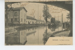 FROUARD - Le Canal Et La Gare - Frouard