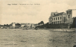 TREBOUL     VUE GENERALE DE LA  PLAGE   LES HOTELS - Tréboul