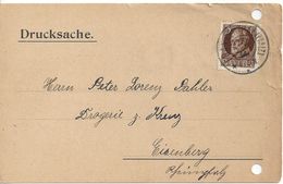 Bavaria 1914 Drucksache (S.Mohr) (o) Frankenthal-Eisenberg 28.OKT.14 - Other & Unclassified