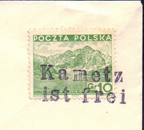 POLAND - OCCUPATE  NAZI - KOMETZ  IST  FREI - 21. SEPT. 1939 - Altri & Non Classificati
