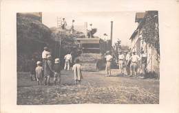 Thème: Agriculture. Battage. Moisson.  Carte Photo Non Localisée         (voir Scan) - Fattorie