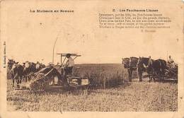 Thème: Agriculture. Battage. Moisson.  En Beauce  Les Faucheuse Lieuses        (voir Scan) - Altri & Non Classificati