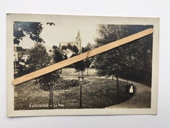 JODOIGNE " LE PARC Nº 3 "  Parc Animée, Panorama Du Village , église ,véritable Photo-carte (1908 ). L I T S - Jodoigne