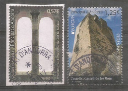 Europa 2017 (Art Romanic)   2 Timbres Oblitérés, 1 ère Qualité - Usati