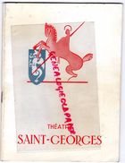 75-PARIS-PROGRAMME THEATRE SAINT GEORGES-MARY MORGAN-INTERDIT AU PUBLIC-JEAN MARSAN-JEAN LE POULAIN-MERCADIER-JOFFO-1968 - Programmes