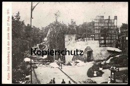 ALTE POSTKARTE RUINE SLOT HEIDELBERG STORM VAN 27.08.1912 STURM SCHLOSS-RUINE Nijmegen Postcard Ansichtskarte AK Cpa - Nijmegen