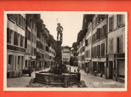 NEH-21  Neuveville La Fontaine. Cachet 1952 - La Neuveville