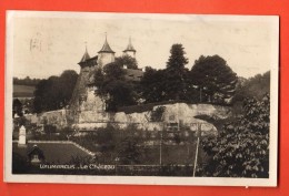 NEH-24 Vaumarcus  Le Château. Cachet 1925 - Vaumarcus