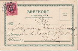 AMBULANT/BAHNPOST :PK Met PZ (Zweden)  " P K X P   68 A / 29.12.1905" - Altri & Non Classificati