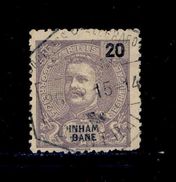 ! ! Inhambane - 1903 D. Carlos 20 R - Af. 19 - Used - Inhambane