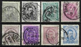 PORTUGAL, AF 56/58, 60/63: Yv 56/59, 56A, Used, Ave/Fine, Cat. € 45,00 - Unused Stamps