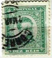 PORTUGAL, AF 61, Yv 57, Cracked Plate, Used, F/VF - Unused Stamps