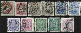 PORTUGAL, AF 16, 22, 57, 58, 63, 70, 86: Yv 11, 21, 59/61, 70, 84, Used, F/VF, Cat. € 70,00 - Ongebruikt