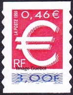 France Autoadhésif ** N°   24 Ou 3215 - L'Euro Symbole - Unused Stamps