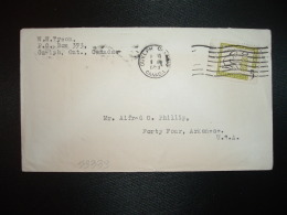 LETTRE Pour USA TP 5c OBL.MEC.1 VI 1959 GUELPH ONTARIO - Brieven En Documenten