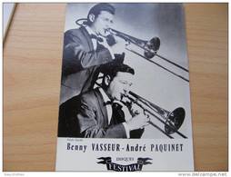 BENNY VASSEUR..ANDRE PAQUINET...LES TROMBONES PARADERS - Fotos