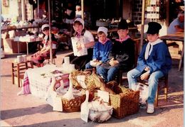 Marché Normand - Jeunes Normands, Vendeurs D'oies Et De Lapins - Marchands Ambulants