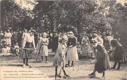 21-CHATILLON-SUR-SEINE- COLONIE SCOLAIRE DU X° ARRONDISSEMENT DE PARIS , JEUX DANS LE PARC - Chatillon Sur Seine