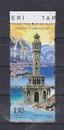 AC- TURKEY STAMP - HISTORICAL CLOCK TOWERS IZMIR CLOCK TOWER MNH IZMIR 09 SEPTEMBER 2017 - Unused Stamps