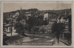 Moudon - La Broye Et Chateau De Carrouge - Photo: Societe Graphique - Carrouge 