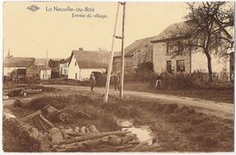 Laneuville-aux-Bois - Entrée  Village Animée - Editeur Jos - Tenneville