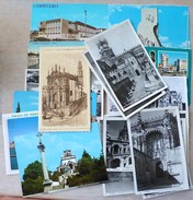 Cp Lot +-18 Cp Portugal Lisbonne Batalha Couvent Cristo Cartaxo Litho Divers Voir Photos - Collections & Lots