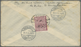 Br Afghanistan: 1924-30: Three Pre-UPU And One UPU Period Covers To GERMANY, With 1) 1924 Cover To Berlin Franked Afghan - Afghanistan