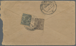 Br Bahrain: 1932-39: Four Covers From Bahrain To Cutch-Mandvi, India, With 1932 Cover Franked India (un-overprinted) KGV - Bahreïn (1965-...)