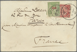 Br China: 1900. Envelope Addressed To France Bearing Chinese Imperial Post SG 110, 2c Red Tied By Peking Date Stamp '8th - Other & Unclassified