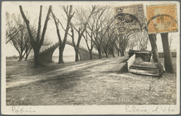 Br China: 1918. Photographie Card Of 'Palais De L'été, Peking' Addressed To The 'French Concession, Shanghai' Bearing Im - Autres & Non Classés