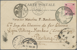 Br China - Fremde Postanstalten / Foreign Offices: Austrian Levant, 1902. Picture Post Card Of 'Constantinople' Addresse - Autres & Non Classés