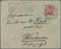 Br China - Fremde Postanstalten / Foreign Offices: German Offices, 1902. Envelope (roughly Opened) Written From Infantry - Autres & Non Classés