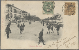 Br China - Fremde Postanstalten / Foreign Offices: French Offices, 1905. Registered Picture Post Card Of 'The Bund, Hank - Other & Unclassified