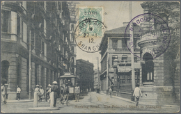 Br China - Fremde Postanstalten / Foreign Offices: French Offices, 1912. Picture Post Card Of 'Nanking Road, Shanghai' A - Altri & Non Classificati