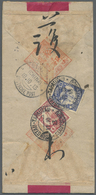 Br China - Fremde Postanstalten / Foreign Offices: German Offices, 1913. Registered Red Band Envelope Addressed To Tsina - Altri & Non Classificati