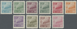 (*) China - Volksrepublik: 1950/51, Tien An Men 4th Printing Set $100-$5.000, Unused No Gum As Issued (Michel Cat. 630.- - Autres & Non Classés