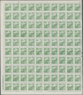 (*) China - Volksrepublik - Provinzen: North East China, 1950, Tien An Men $50.000, A Full Sheet Of 100 With Margins All - Other & Unclassified