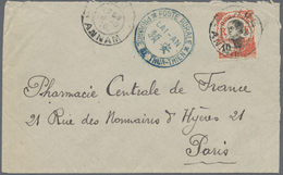 Br Französisch-Indochina: 1916. Envelope Addressed To France Cancelled By 'Poste Rurale/Province De Thua-Thien/Lai-An' D - Lettres & Documents