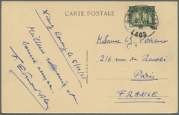 Br Französisch-Indochina: 1938. Picture Post Card Of 'Meo Tribe Lady, Sam-Neua' Addressed To France Bearing French Lndo- - Covers & Documents