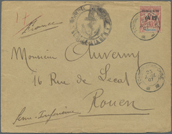 GA Französisch-Indochina - Postämter In Südchina: Kouang-Tcheou, 1907. Envelope Addressed To France Bearing SG 5, 10c Ro - Altri & Non Classificati