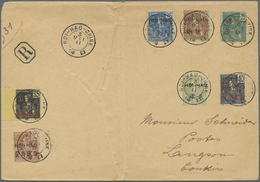 Br Französisch-Indochina - Postämter In Südchina: Hoi-Hao, 1911. Registered Envelope (vertical Fold) Addressed To Langso - Altri & Non Classificati