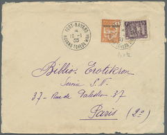 Br Französisch-Indochina - Postämter In Südchina: Kouang-Tcheou, 1935. Envelope (roughly Opened At Three Sides) Addresse - Autres & Non Classés