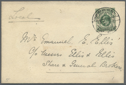 Br Hongkong: 1904, KEVII 2 C. Tied Central "HONG KONG UNIVERSITY, POST OFFICE 15 MAR 12" To Local Cover, Correct Rate - Autres & Non Classés