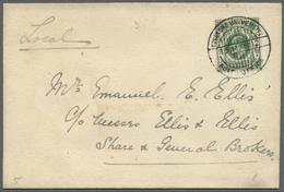 Br Hongkong: 1904, KEVII 2 C. Tied Central "HONG KONG UNIVERSITY, POST OFFICE 15 MAR 12" To Local Cover, Correct Rate - Other & Unclassified