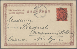 Br Hongkong: 1905. Picture Post Card Of The Boxer Rebellion (The Occupation Of Kin Chow After Sever Attack) Addressed To - Other & Unclassified